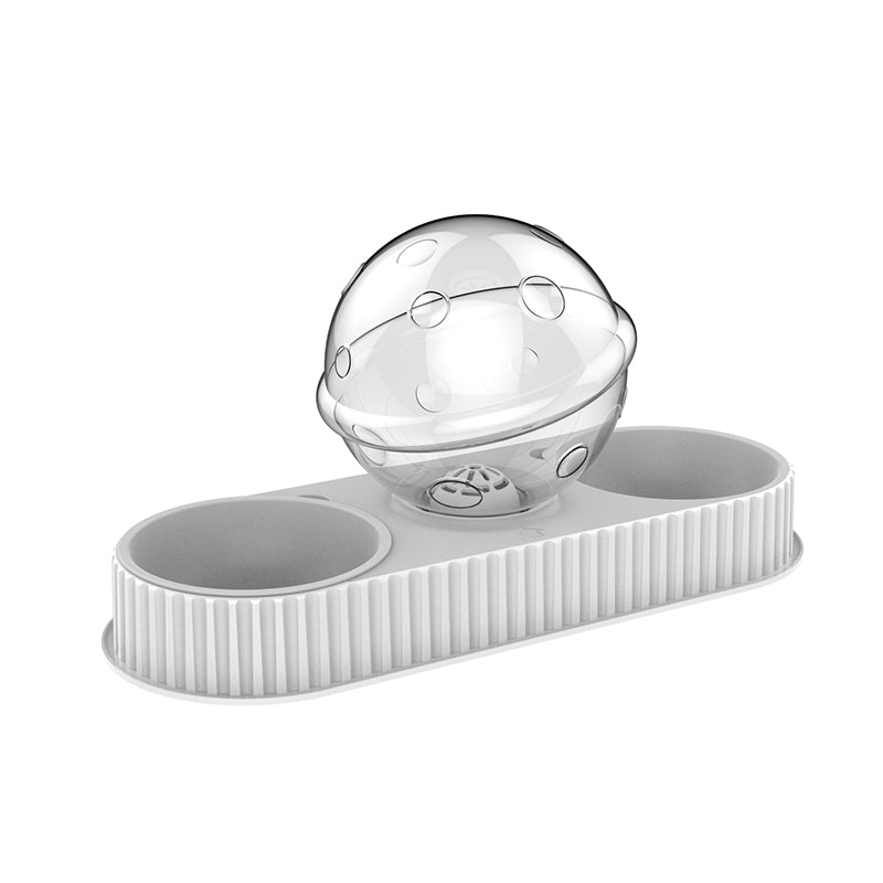 Introducing the Automatic Plastic Pet Feeding And Water Bowl